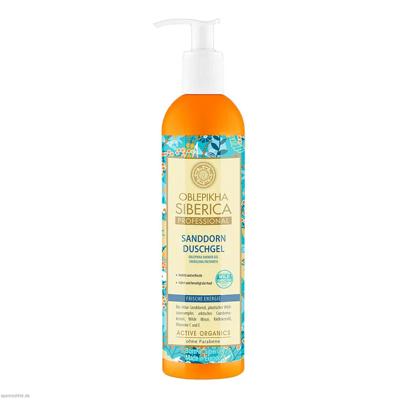 Top-Angebot Natura Siberica Sanddorn Duschgel Frische Energie