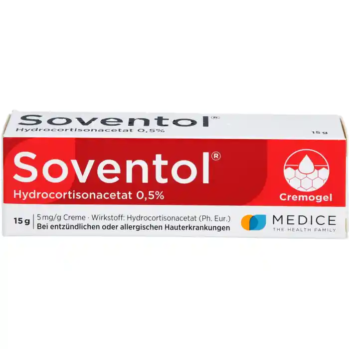 Soventol Hydrocortisonacetat 0.5% Neue Ware