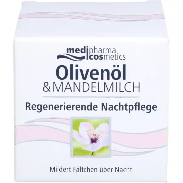 Neu Im Sortiment Oliven-Mandelmilch Regenerierende Nachtpflege
