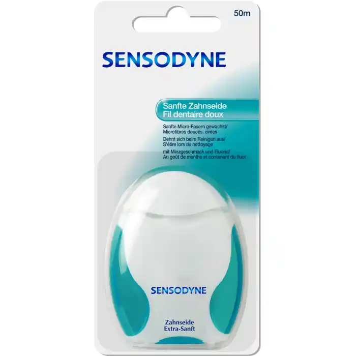 SENSODYNE Zahnseide Extra-Sanft 50m Echt
