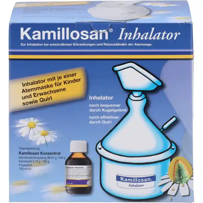 KAMILLOSAN KONZENTRAT +INHALATOR Zertifiziert
