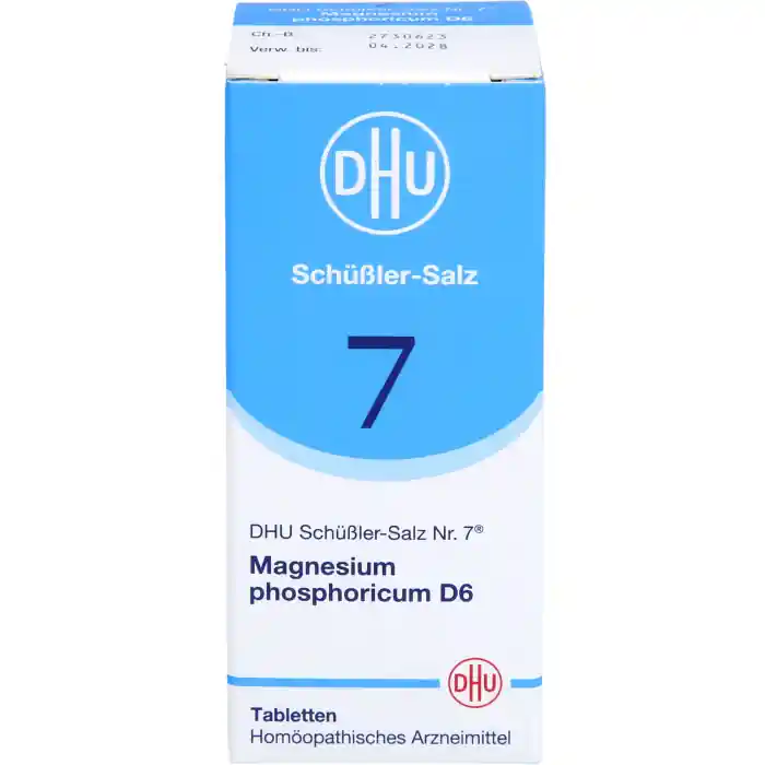 Neue Ware BIOCHEMIE DHU 7 Magnesium phosphoricum D 6 Tabl.
