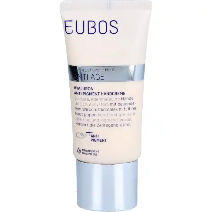 Neue Kollektion EUBOS Hyaluron Anti-Pigment Handcreme LSF 15