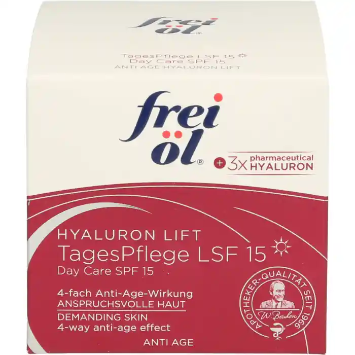 frei öl Anti Age Hyaluron Lift Tagespflege LSF 15 Begrenztes Angebot