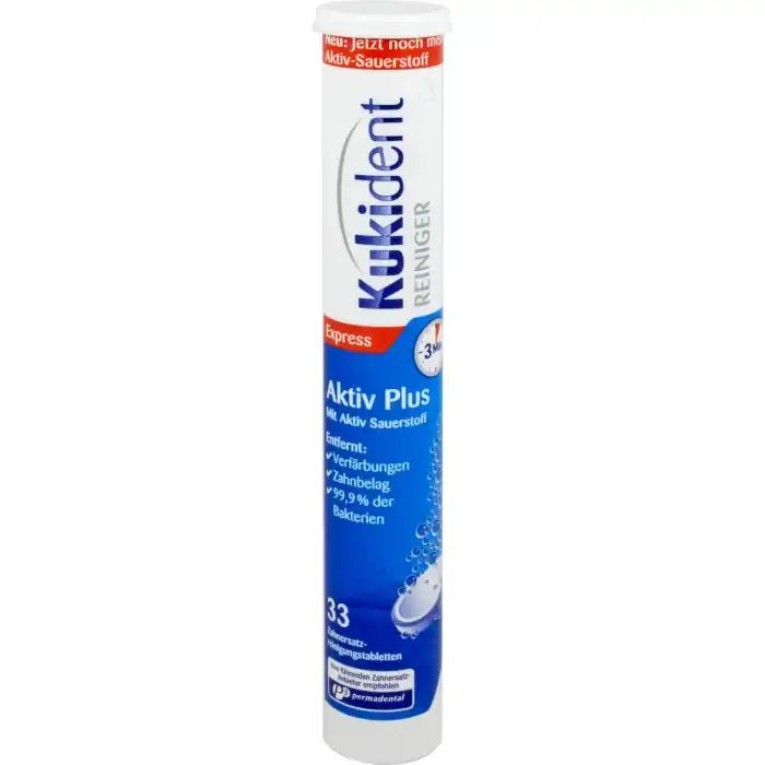 Preisreduziert Kukident AktivPlus 33er Tabs