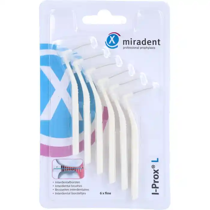 Billig miradent I-Prox L Interdentalbürste 0.6mm weiß