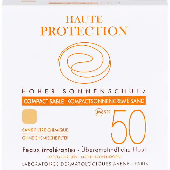 AVENE Kompaktsonnencreme Sand SPF 50 2010 Markenprodukt