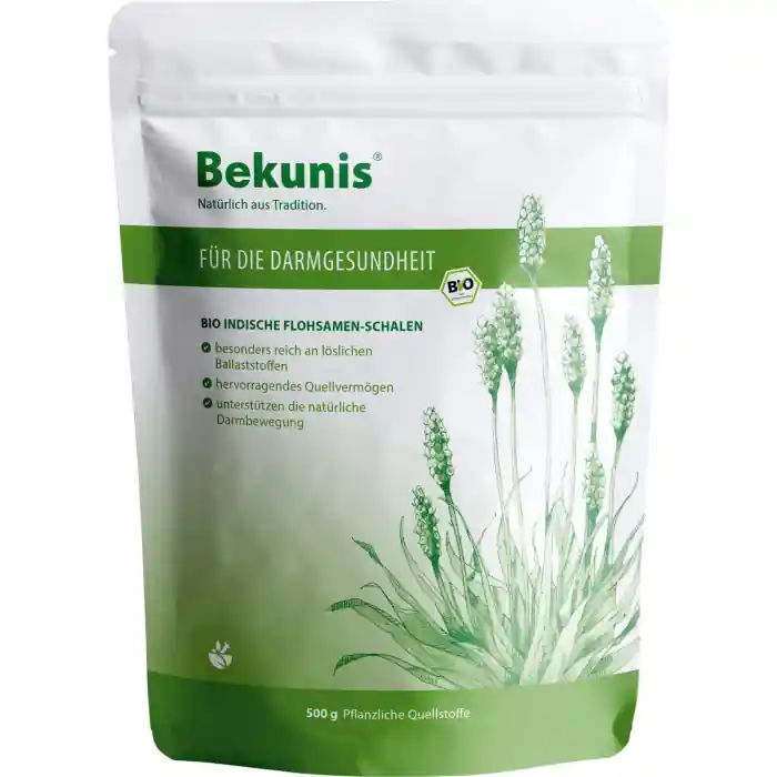 Bekunis BIO Indische Flohsamenschalen Garantierte Lieferung