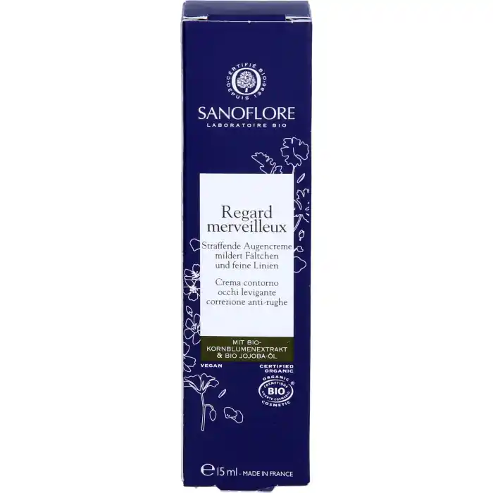 Neuheit SANOFLORE Merveilleuse straffende Augencreme