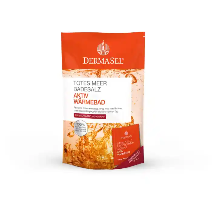 Angebot DermaSel Totes Meer Badesalz + Aktiv Wärme SPA