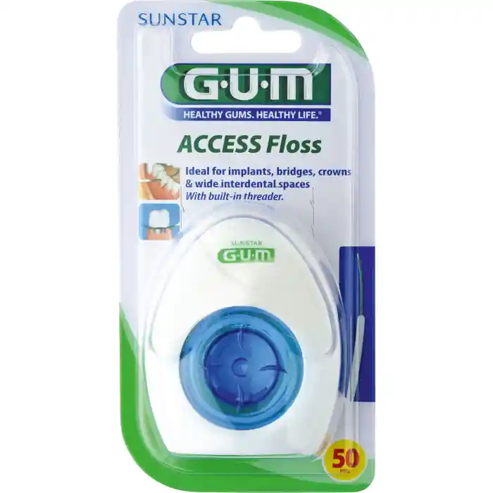 Super-Preis GUM Access Floss 50 Anwendungen