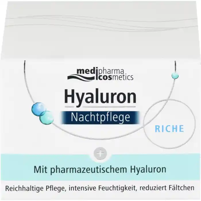 Markenware Hyaluron Nachtpflege RICHE im Tiegel