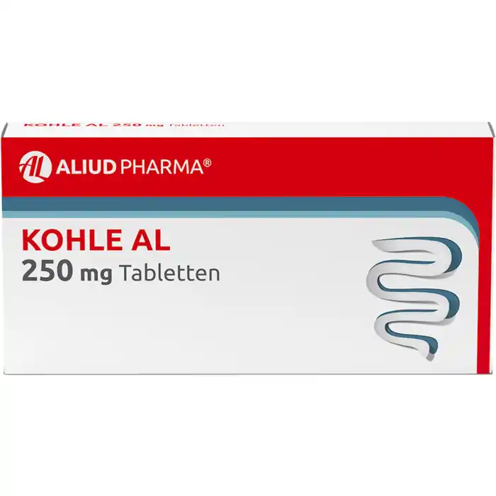 Günstig Kohle AL 250 mg Tabletten