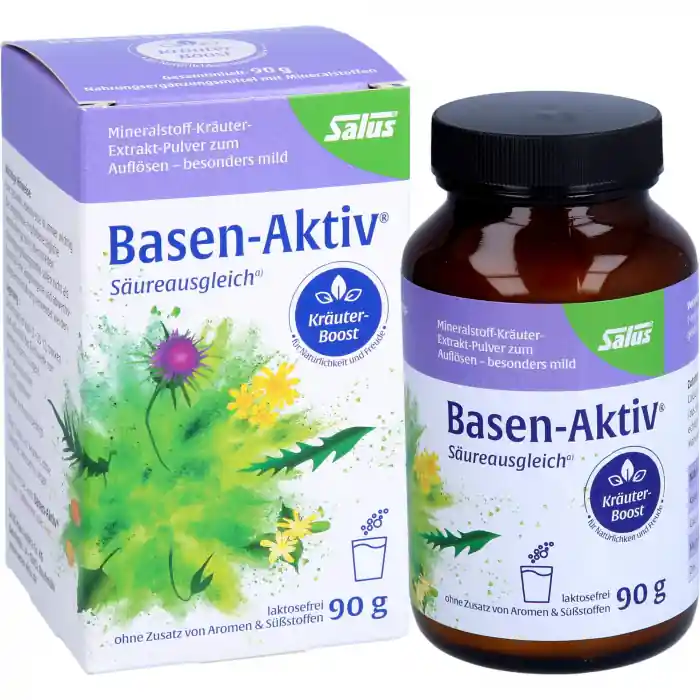 Neu Im Sortiment Basen-Aktiv Mineralstoff-Kräuterextrakt-Pulver