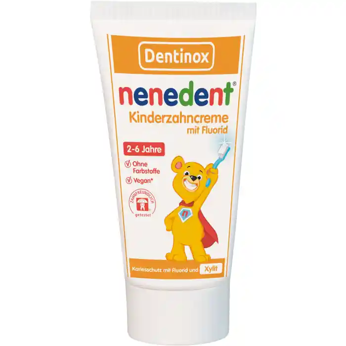 Nenedent Kinderzahncreme mit Fluorid Standtube Angebot