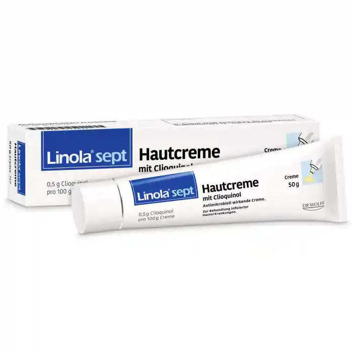 Knallerangebot Linola sept Hautcreme mit Clioquinol