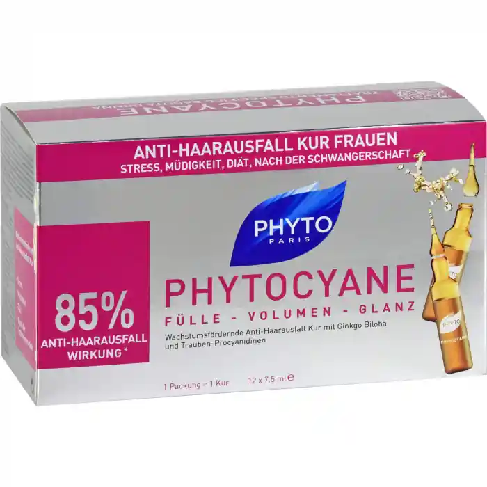 Versand Am Gleichen Tag PHYTO PHYTOCYANE Kur Haarausfall