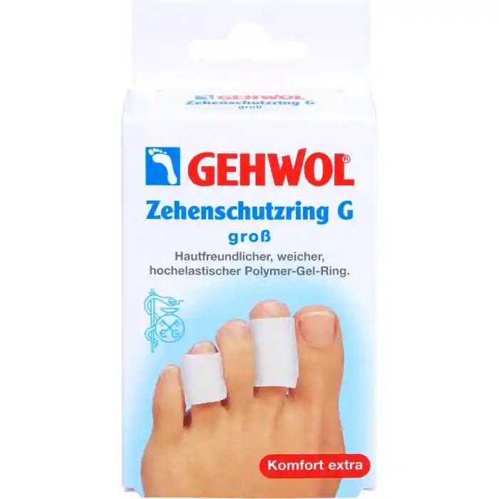 Begrenztes Angebot GEHWOL Polymer-Gel Zehenschutzring G groß
