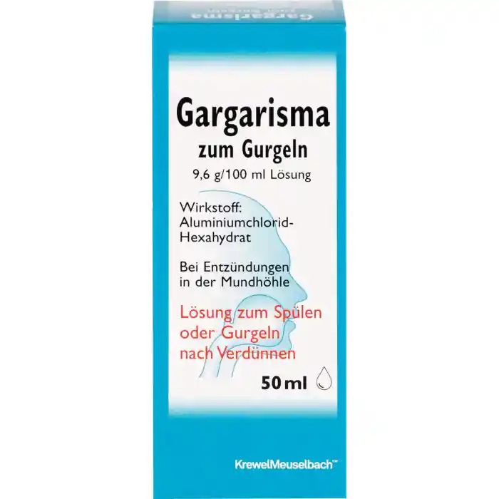 Sonderaktion Gargarisma zum Gurgeln