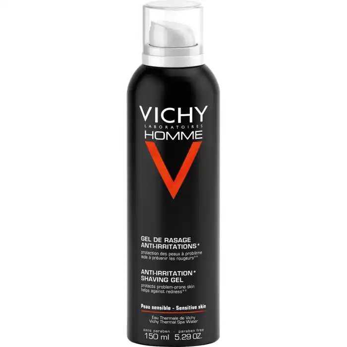 Vichy Homme Rasiergel ANTI-HAUTIRRITATIONEN Letzte Chance