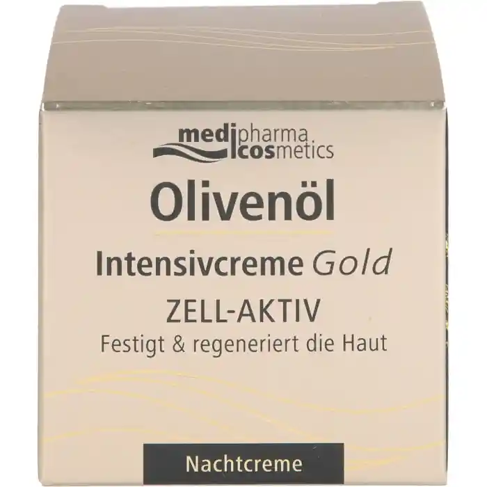 Echt Olivenöl Intensivcreme Gold ZELL-AKTIV Nachtcreme