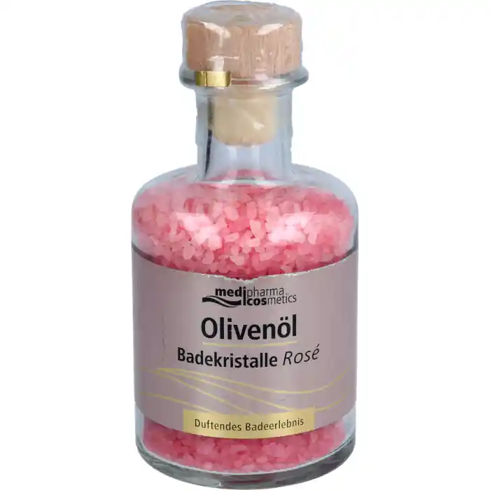 Preisknaller Olivenöl Badekristalle Rose