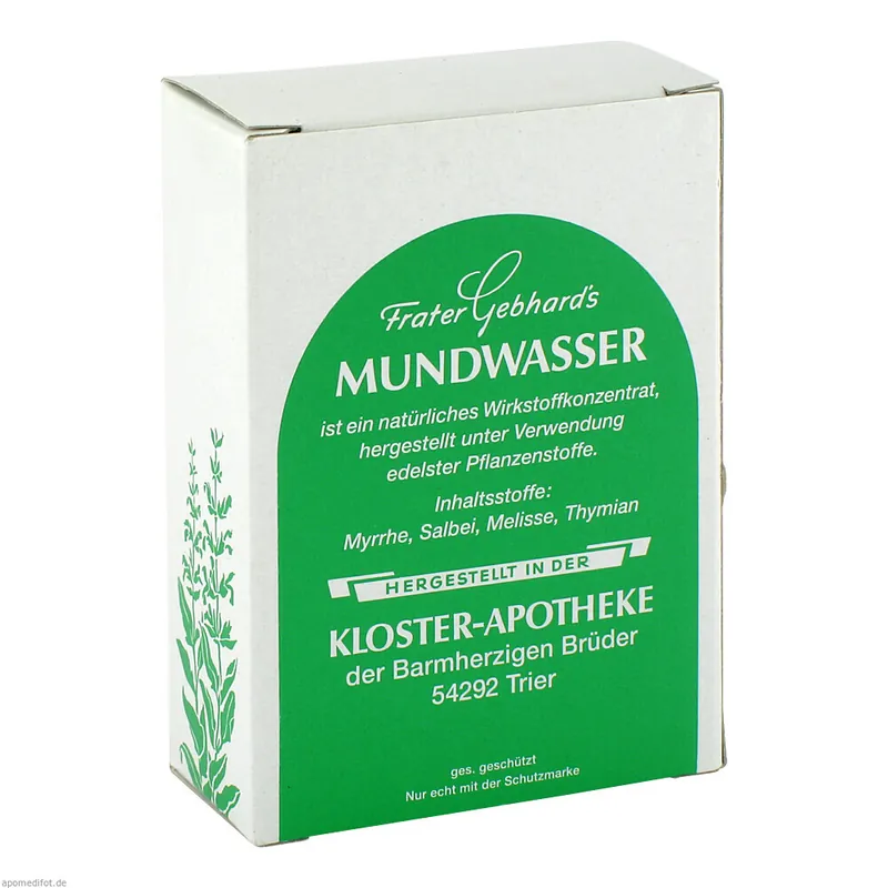 Frater Gebhard‘s Mundwasser Must-Have