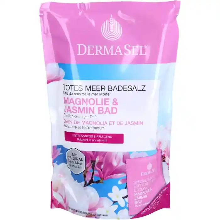 Dermasel Totes Meer Badesalz Magnolie & Jasmin Neuheit