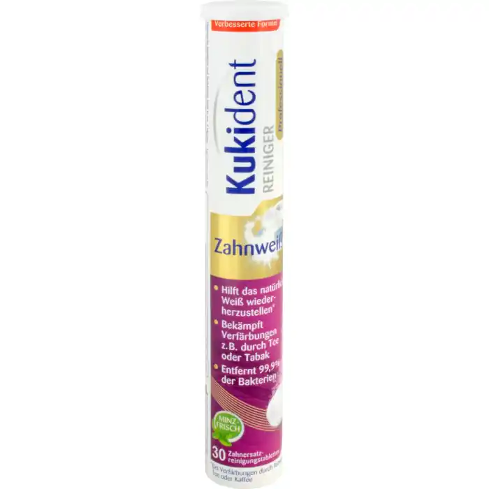 Kukident ZahnWeiß 30er Tabs Mega-Angebot