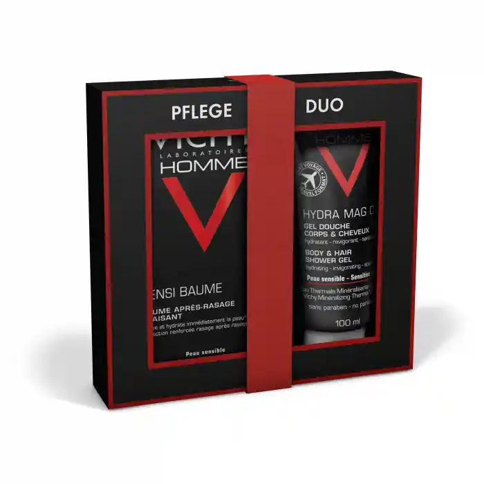 Echt VICHY HOMME X-Mas-Set Balsam + Duschgel 2020