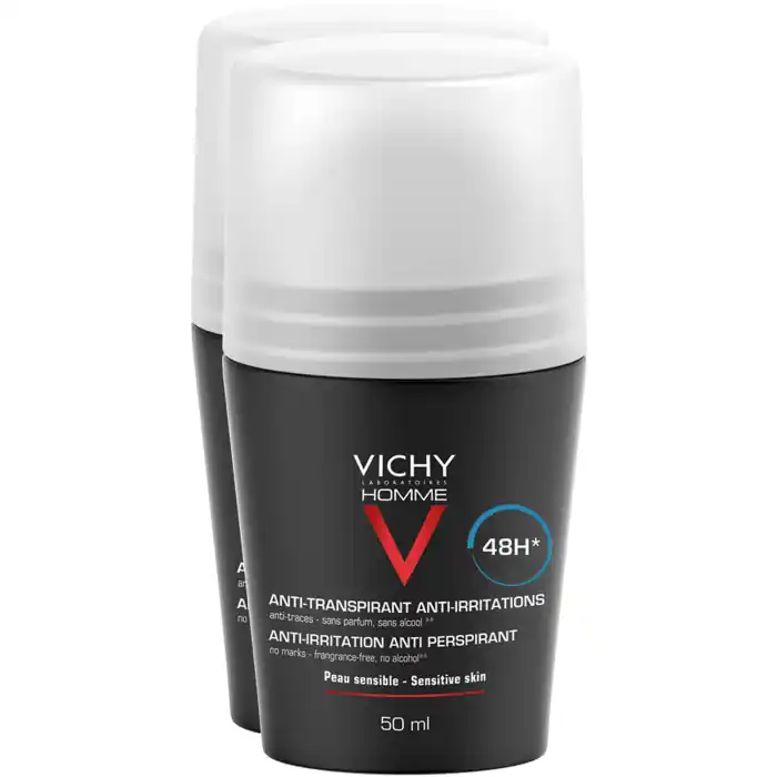 Direkt Vom Hersteller Vichy Homme DP Deo Roll-On f.sensible Haut 48h
