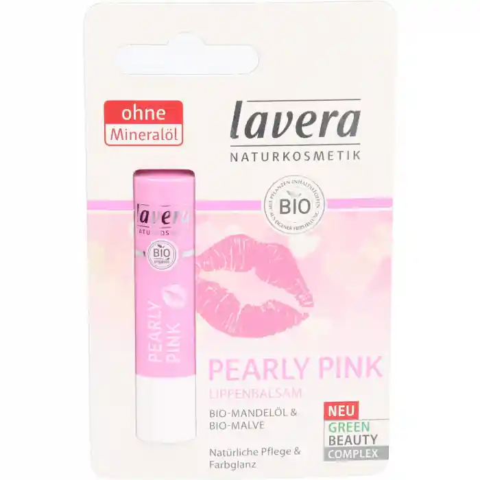 lavera Pearly Pink Lippenbalsam Neuheit