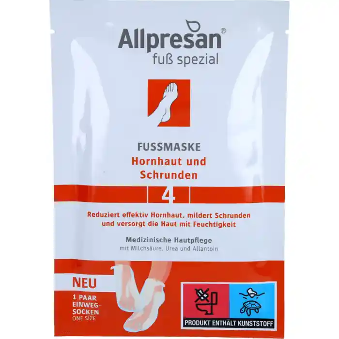 Allpresan Fuß Spezial Nr4 Fuß-Maske Wochenendangebot
