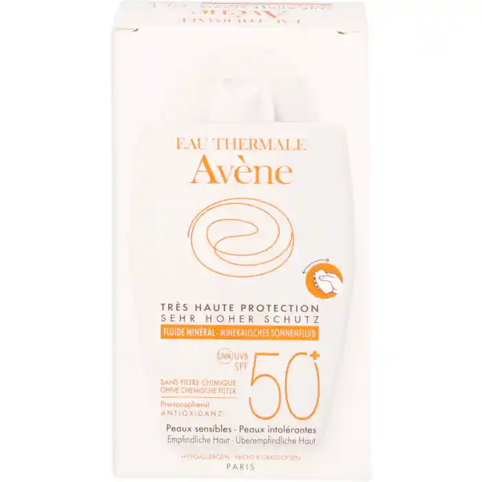 Rabatt AVENE Mineralisches Sonnenfluid SPF50+ ungetönt
