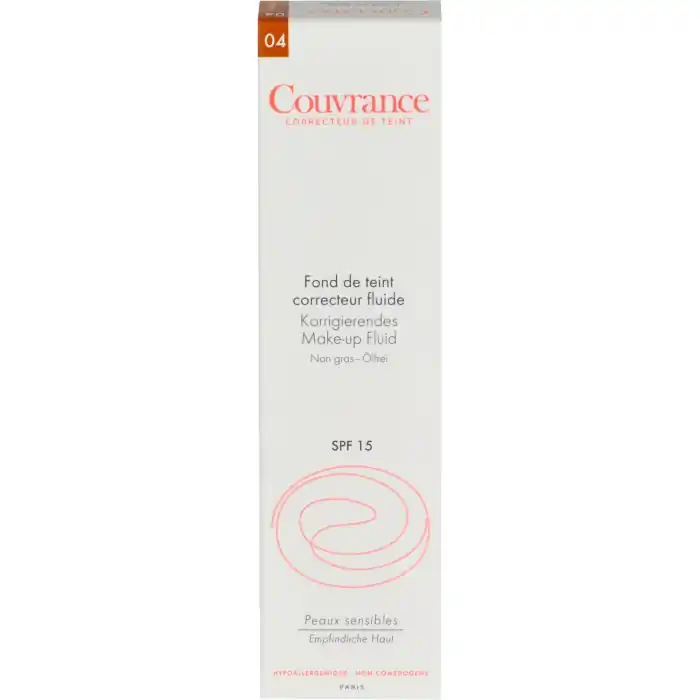 Aktuell AVENE Couvrance Korrigier. Make-up-Fluid Honig 4.0