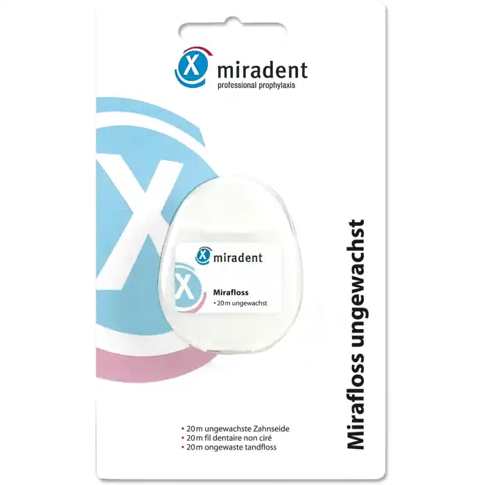 Heißes Angebot MIRADENT MIRAFLOSS UNWX 20m