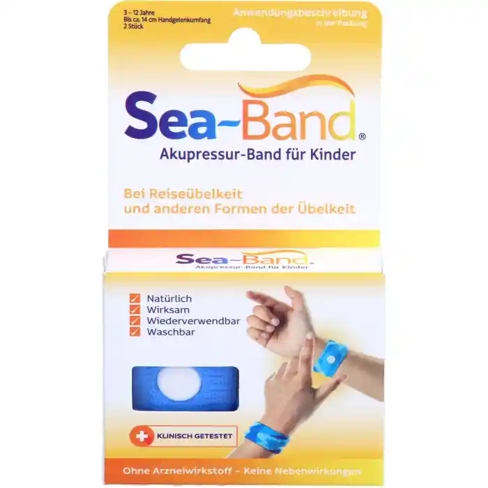 Solange Der Vorrat Reicht SEA-BAND Akupressurband f. Kinder
