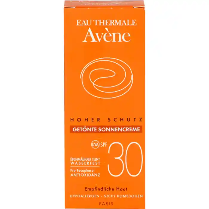 AVENE SunSitive Sonnencreme SPF 30 getönt Garantierte Lieferung