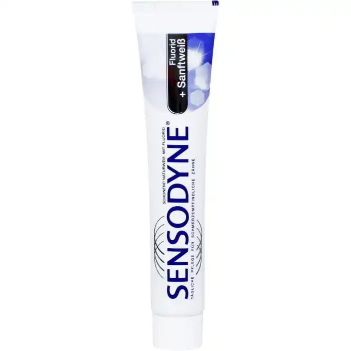 SENSODYNE Fluorid + Sanftweiss Zahncreme Must-Have