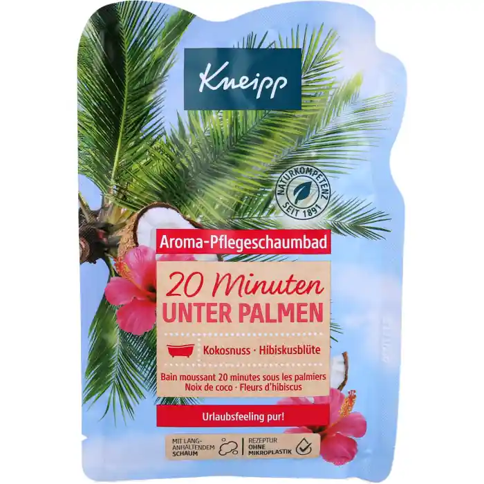 Kneipp Schaumbad 20 Minuten UNTER PALMEN Heißes Angebot