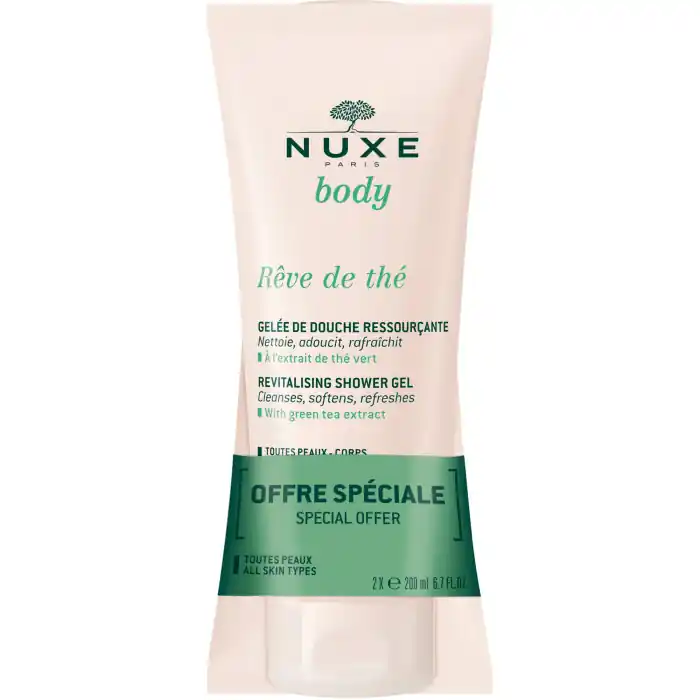 Geprüft NUXE Reve de The Belebendes Duschgel Duo Doppelpa