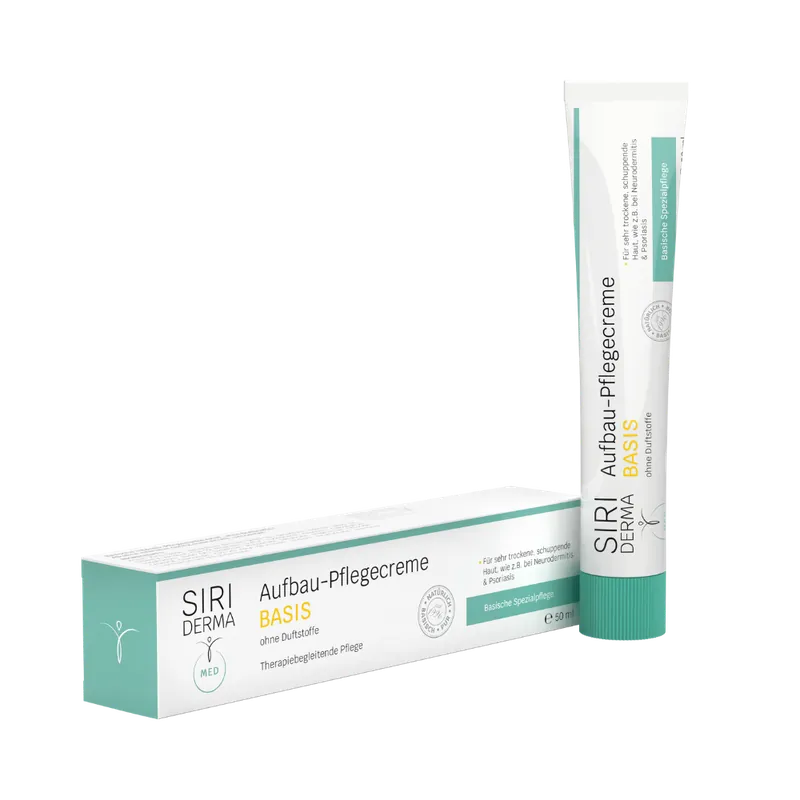 SIRIDERMA Aufbau-Pflegecreme BASIS ohne Duftstoffe Saisonangebot