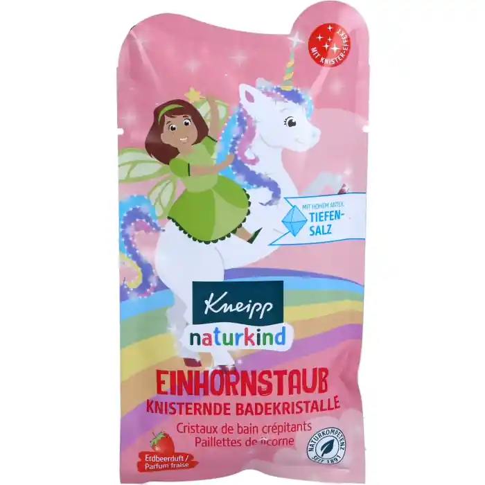Mega-Angebot Kneipp naturkind Knisternde Badesalze EINHORNSTAUB