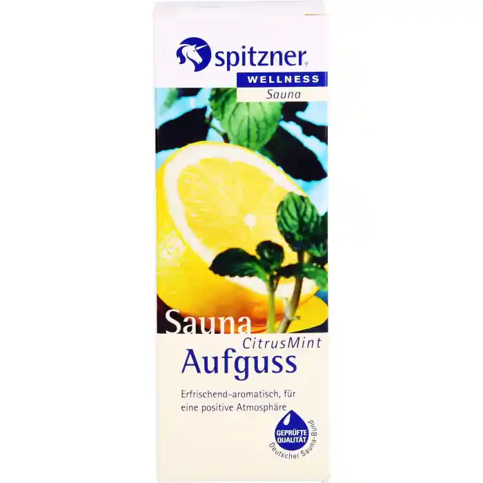 Spitzner Saunaaufguss CitrusMint Wellness Neuheit