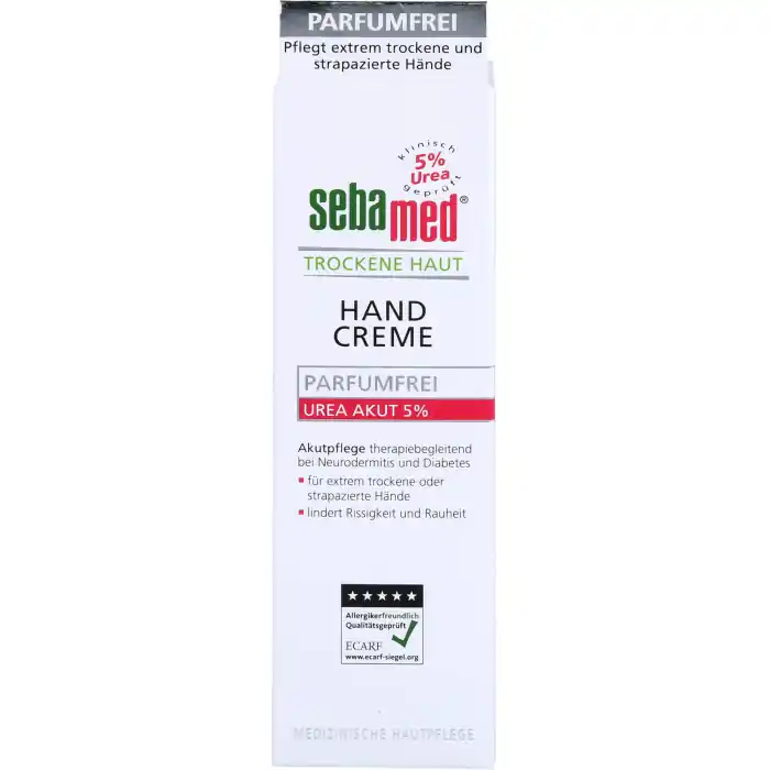 sebamed Trockene Haut Parfumfrei Handcreme Urea 5% Geprüft