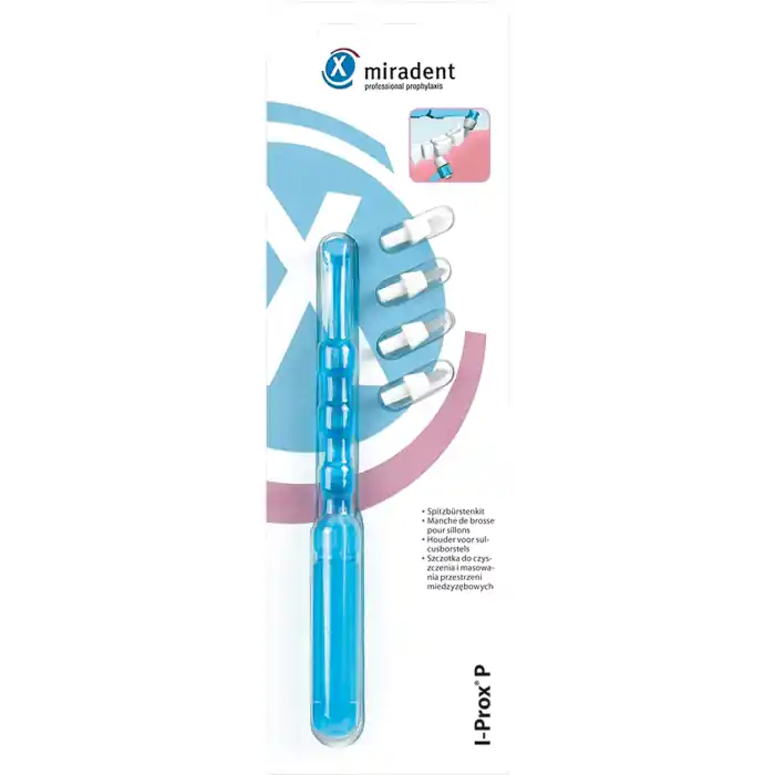 I-Prox P Spitzbürsten Kit trans.blau 1Halter 4Bürs Jetzt Kaufen