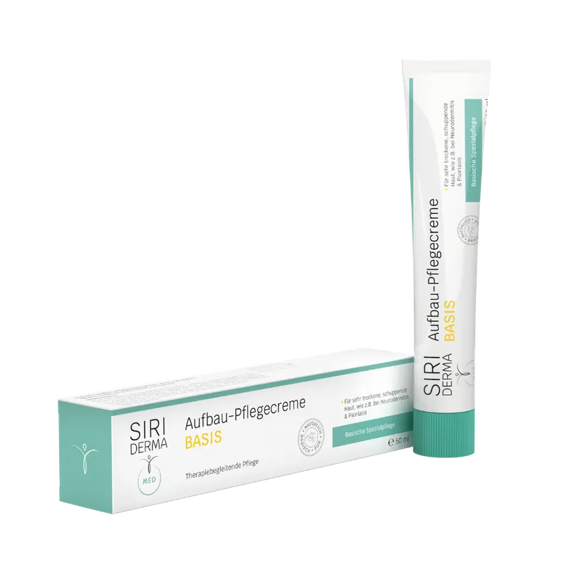 SIRIDERMA Aufbau-Pflegecreme BASIS leicht duftend Neuheit