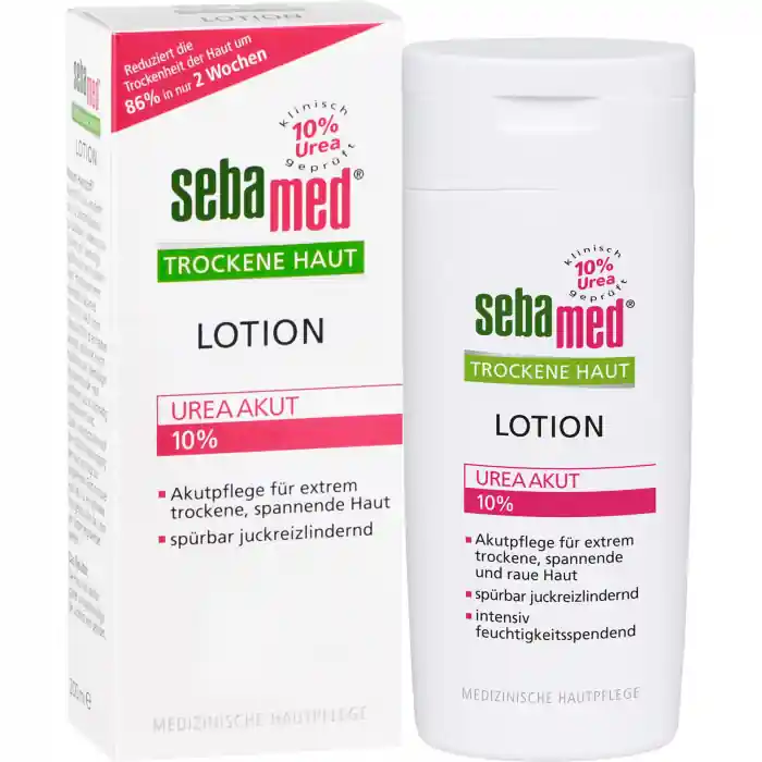 sebamed Trockene Haut 10% Urea Akut Lotion Markenprodukt