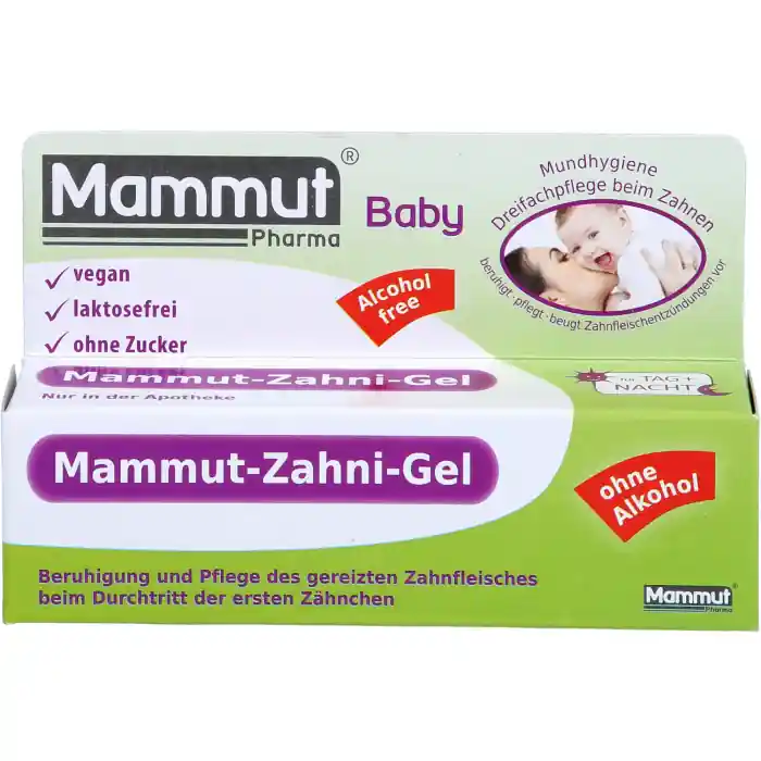 Mammut Baby Zahni-Gel Neuheit