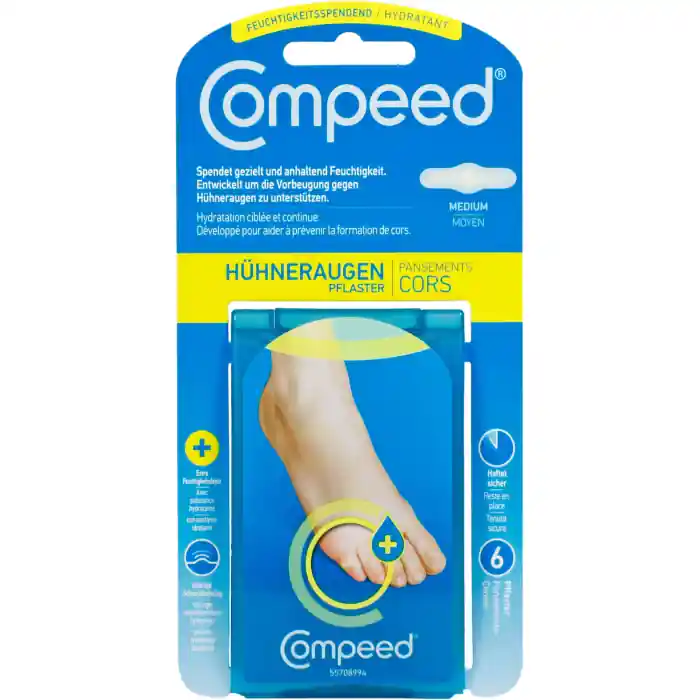 Aktuell Compeed feuchtigkeitsspendende Hühneraugenpflaster